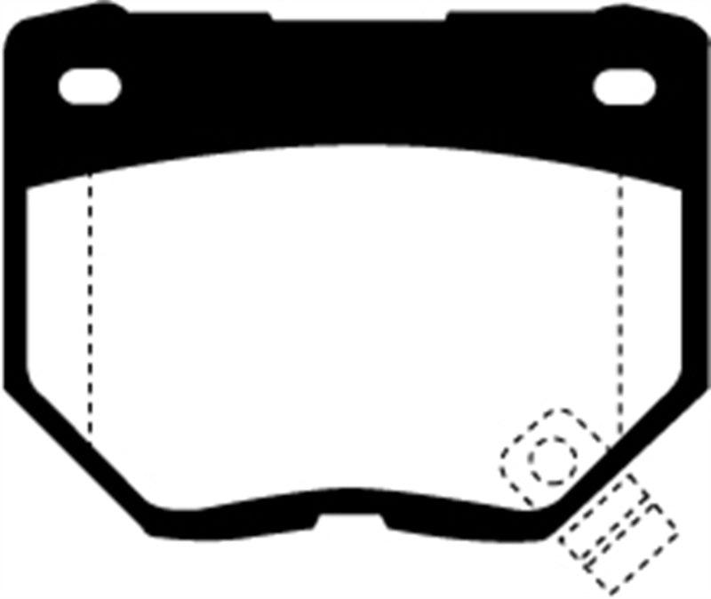 EBC 98-03 Nissan Skyline (R34) 2.5 GT (200) Greenstuff Rear Brake Pads - Order Your Parts - اطلب قطعك
