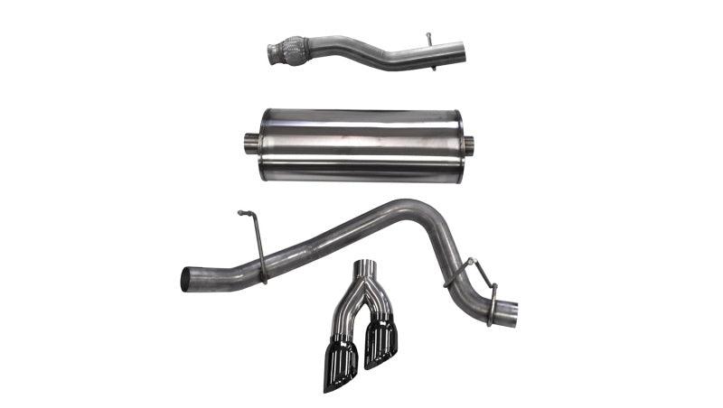 Corsa 2015 GMC Yukon XL 1500 5.3L V8 3in Cat-Back Single Side Exit Twin 4in Black Tips - Order Your Parts - اطلب قطعك