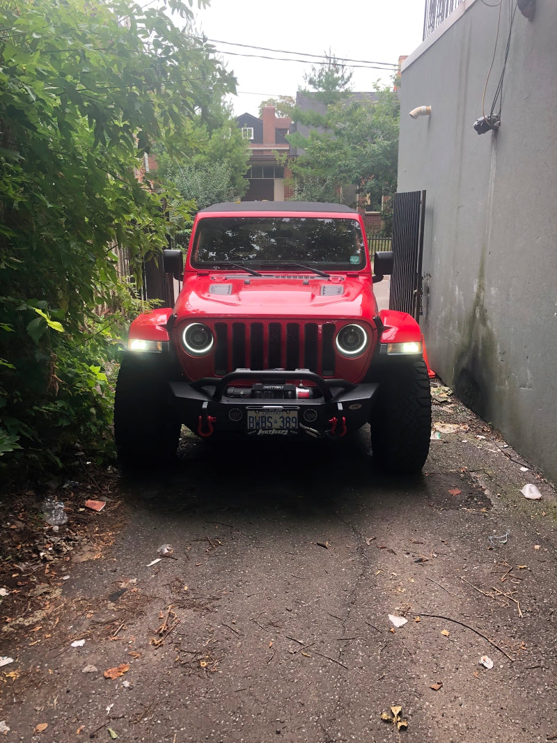 Oracle Jeep JL/Gladiator JT Oculus Bi-LED Projector Headlights - Amber/White Switchback