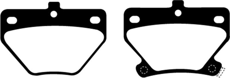 EBC 02-08 Pontiac Vibe 1.8 GT Yellowstuff Rear Brake Pads - Order Your Parts - اطلب قطعك