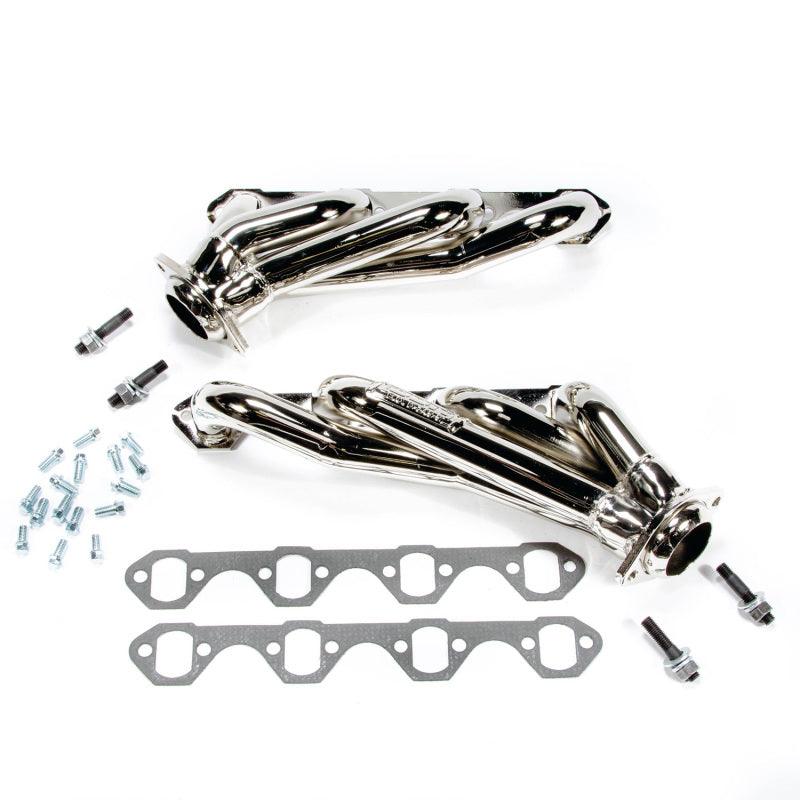BBK 79-93 Mustang 351 Swap Shorty Unequal Length Exhaust Headers - 1-5/8 Titanium Ceramic - Order Your Parts - اطلب قطعك