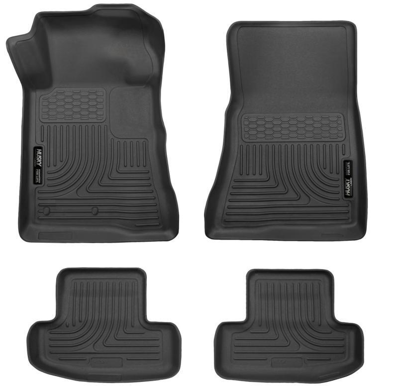 Husky Liners 10-12 Ford Mustang WeatherBeater Combo Black Floor Liners - Order Your Parts - اطلب قطعك