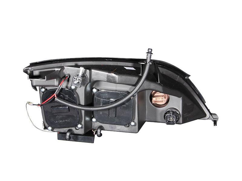 ANZO 2005-2007 Ford Focus Projector Headlights w/ Halo Black - Order Your Parts - اطلب قطعك