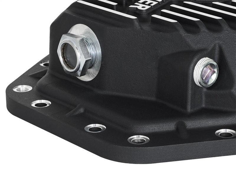 aFe Power Pro Ser Rear Diff Cover Black w/Mach Fins 2017 Ford Diesel Trucks V8-6.7L(td) Dana M275-14 - Order Your Parts - اطلب قطعك