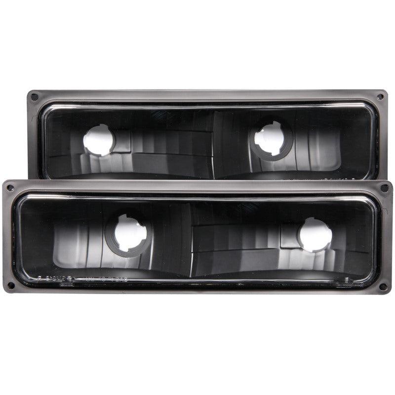 ANZO 1988-1998 Chevrolet C1500 Euro Parking Lights Black - Order Your Parts - اطلب قطعك
