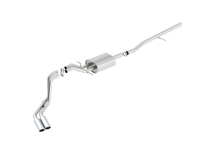 Borla S-Type Cat-Back 14 Sierra 1500 Ext. Cab Stnd Bed/CC Short Bed 143.5in WB Side Exit Exhaust - Order Your Parts - اطلب قطعك