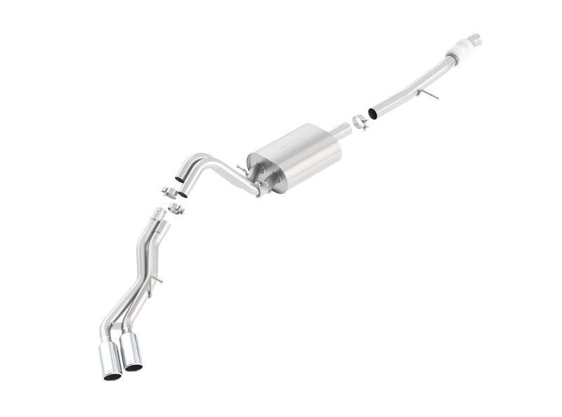 Borla Touring Cat Back 15-16 Chevy Suburban 5.3L V8 2.75in, 2.25in Dual Same Side Exit 4in Tips - Order Your Parts - اطلب قطعك
