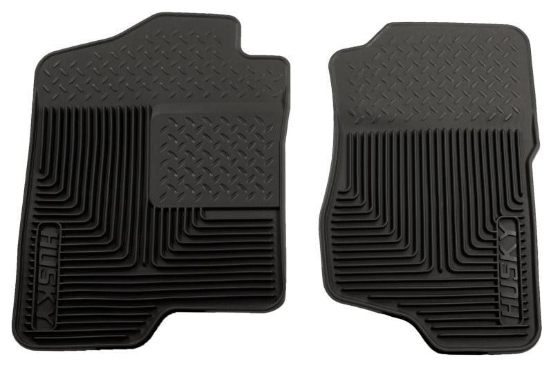 Husky Liners 07-12 GM Silverado/Sierra/Tahoe/Yukon/Escalade Heavy Duty Black Front Floor Mats - Order Your Parts - اطلب قطعك