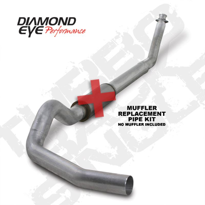 Diamond Eye KIT 5in TB SGL MFLR RPLCMENT PIPE AL: 94-02 DODGE CUMMINS 5.9L W/ RP #510220 - Order Your Parts - اطلب قطعك