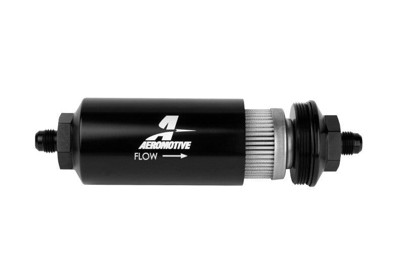 Aeromotive In-Line Filter - (AN-06 Male) 100 Micron Stainless Steel Element - Order Your Parts - اطلب قطعك