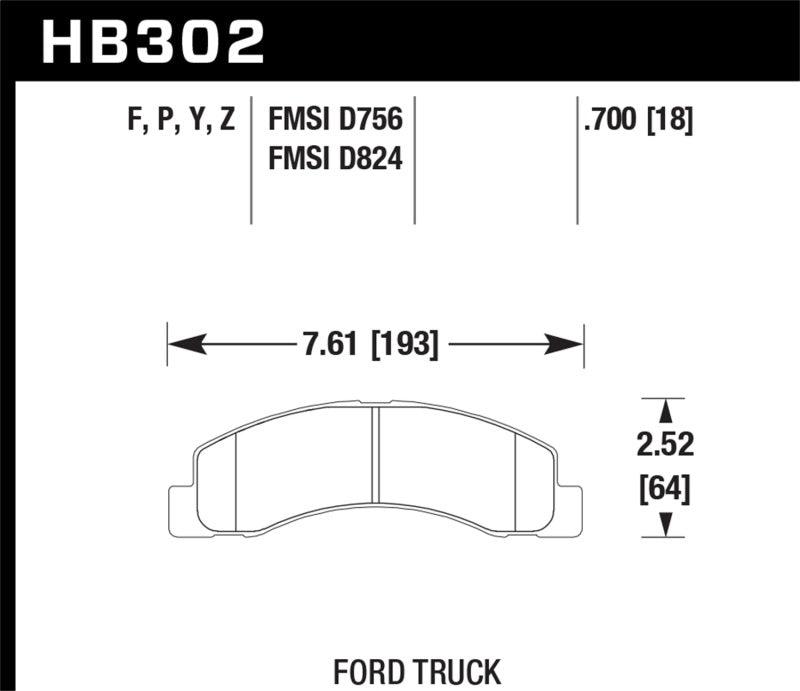 Hawk LTS Street Brake Pads - Order Your Parts - اطلب قطعك