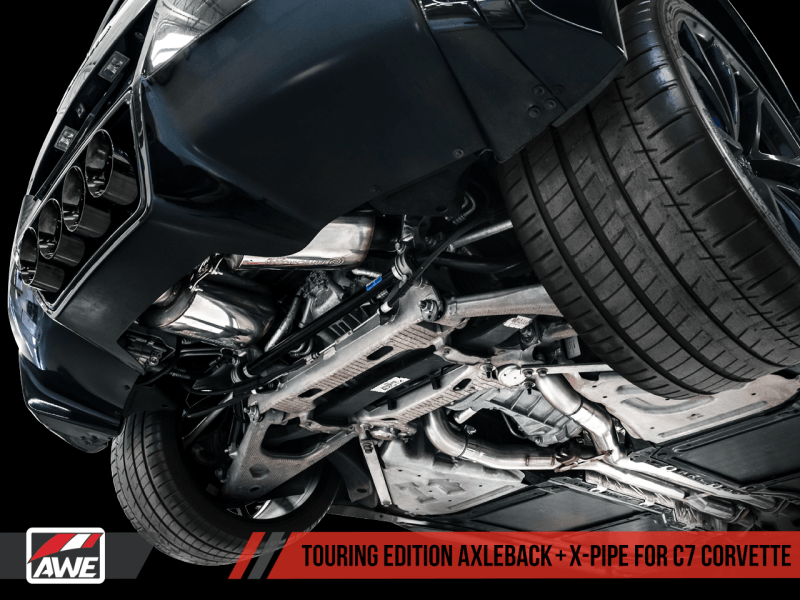 AWE Tuning 14-19 Chevy Corvette C7 Z06/ZR1 (w/o AFM) Track Edition Axle-Back Exhaust w/Chrome Tips - Order Your Parts - اطلب قطعك