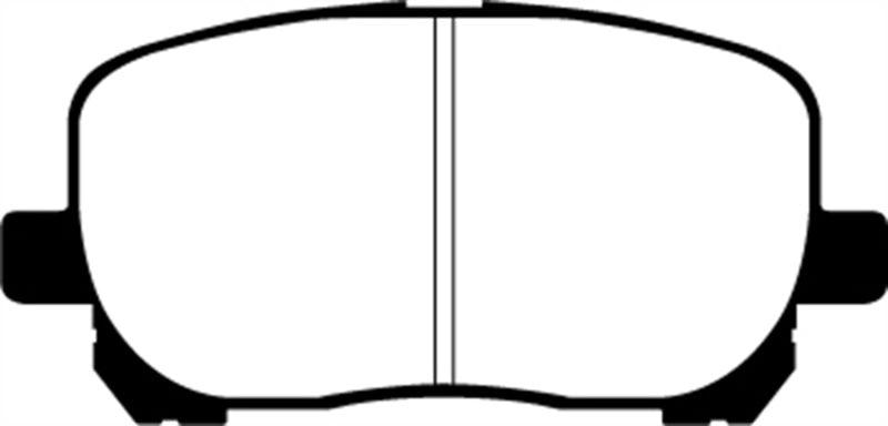 EBC 02-08 Pontiac Vibe 1.8 Redstuff Front Brake Pads - Order Your Parts - اطلب قطعك