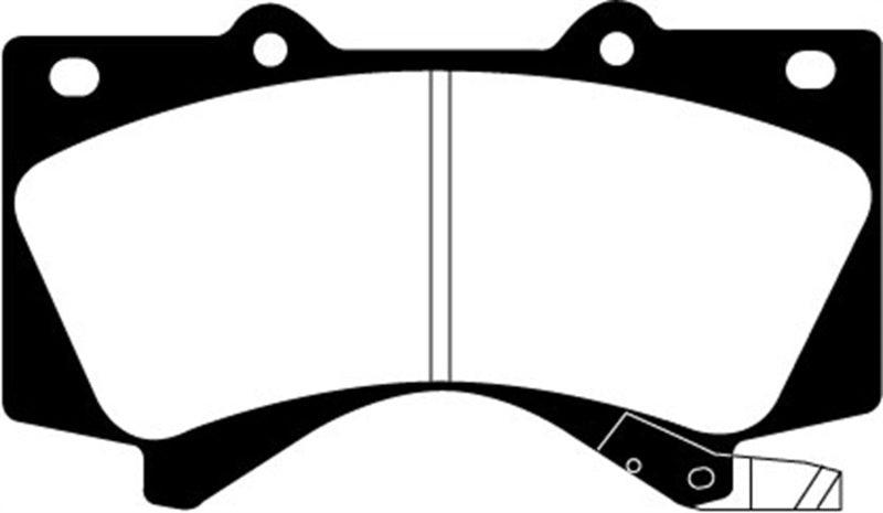 EBC 08+ Lexus LX570 5.7 Yellowstuff Front Brake Pads - Order Your Parts - اطلب قطعك