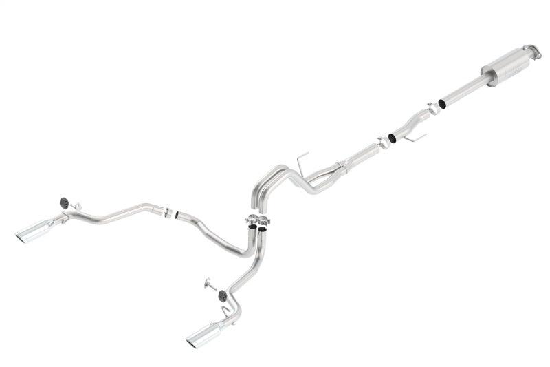 Borla 15-16 Ford F-150 3.5L EcoBoost Ext. Cab Std. Bed Catback Exhaust ATAK Single Split Rear Exit - Order Your Parts - اطلب قطعك