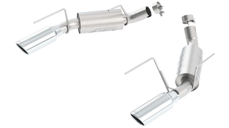 Borla 05-09 Mustang GT/Bullitt 4.6L 8cyl Aggressive ATAK Exhaust (rear section only) - Order Your Parts - اطلب قطعك