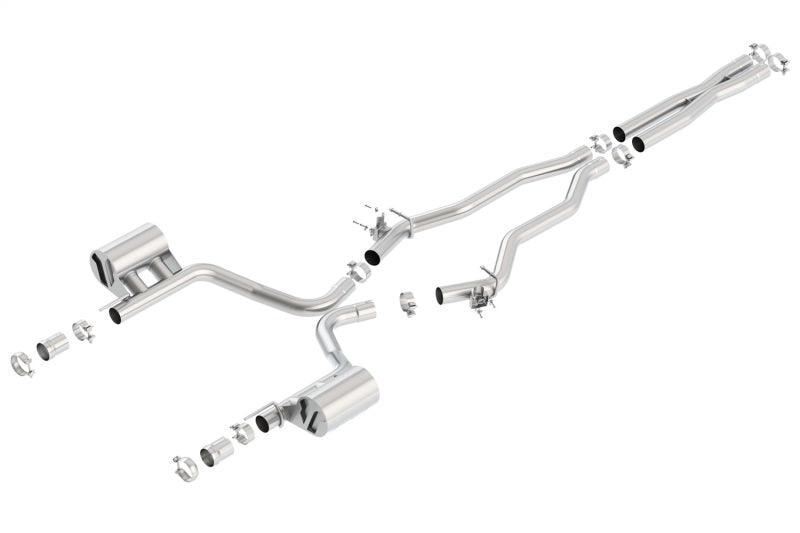 Borla 2015-2022 Charger SRT 392 / Scat Pack 6.4L Atak Catback Exhaust Single Split Rear Exit - Order Your Parts - اطلب قطعك