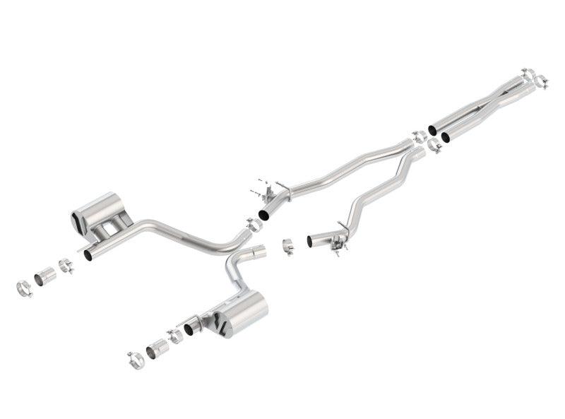 Borla 2015-2022 Charger SRT 392 / Scat Pack 6.4L Atak Catback Exhaust Single Split Rear Exit - Order Your Parts - اطلب قطعك