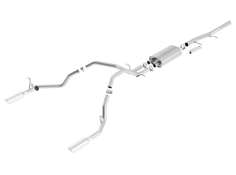 Borla 09-11 Chevrolet Silverado / 09-11 GMC Sierra S-Type SS Catback Exhaust - Order Your Parts - اطلب قطعك