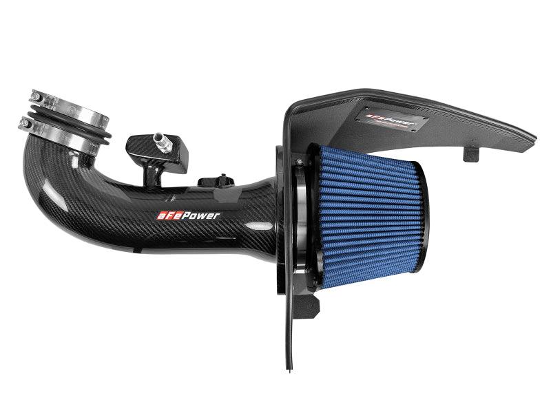 aFe 19-20 GM Trucks 5.3L/6.2L Track Series Carbon Fiber Cold Air Intake System With Pro 5R Filters - Order Your Parts - اطلب قطعك