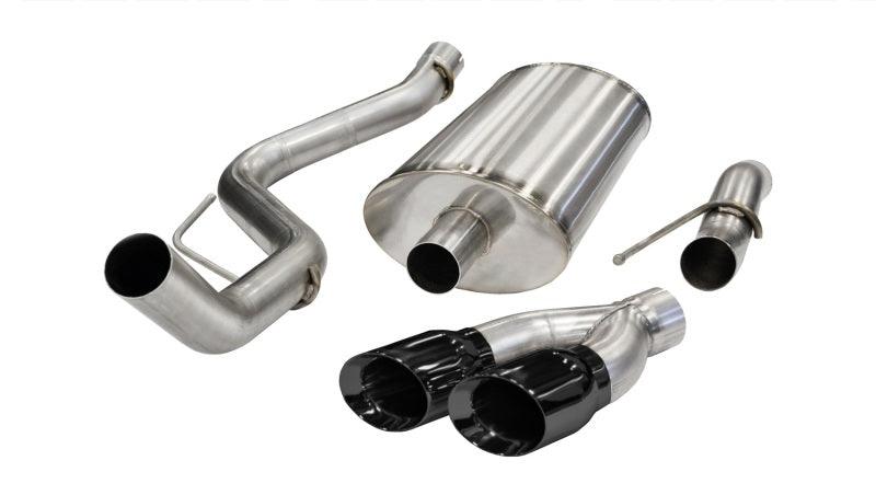 Corsa 11-13 Ford F-150 Raptor 6.2L V8 Black Sport Cat-Back Exhaust - Order Your Parts - اطلب قطعك