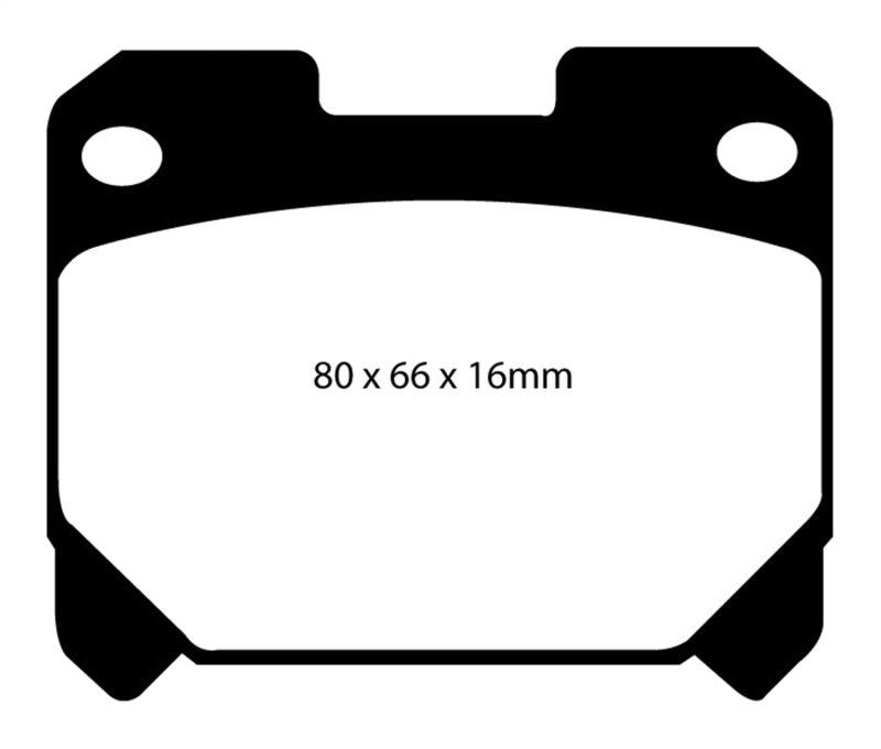 EBC 93-98 Toyota Supra 3.0 Twin Turbo Yellowstuff Rear Brake Pads - Order Your Parts - اطلب قطعك