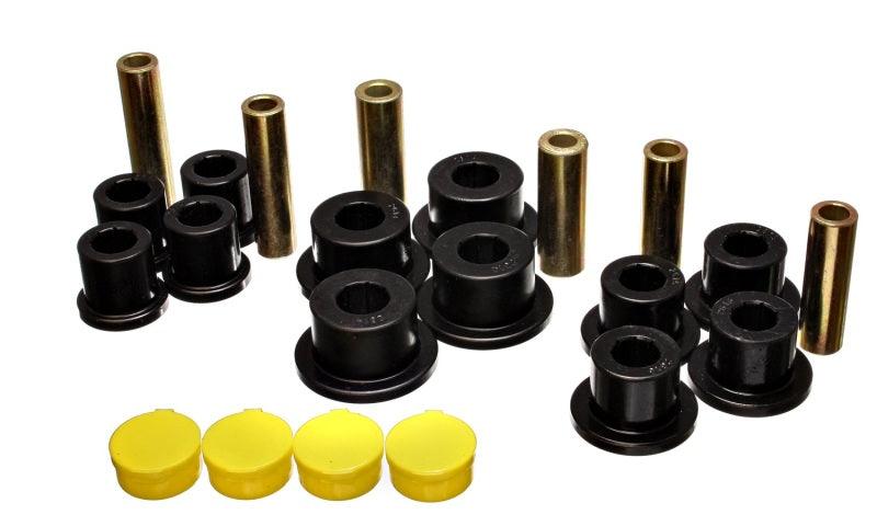 Energy Suspension 02-05 Dodge Ram 1500 2WD Black Rear Leaf Spring Bushing Set - Order Your Parts - اطلب قطعك