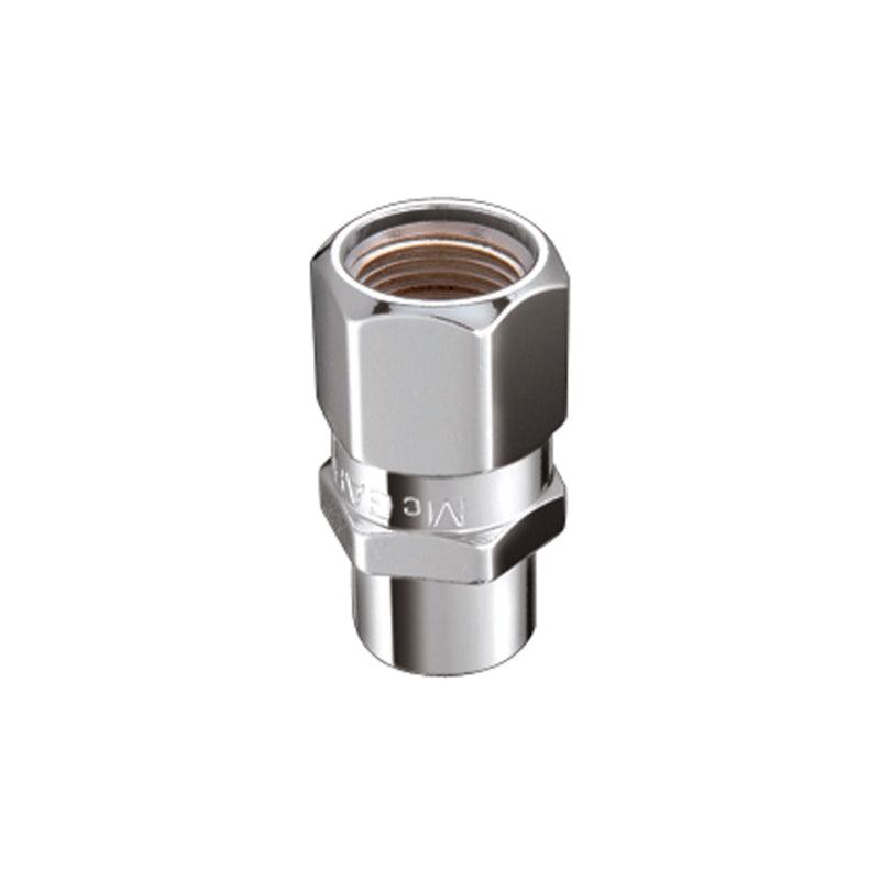 McGard Hex Lug Nut (Drag Racing Short Shank) 1/2-20 / 13/16 Hex / 1.6in. Length (4-Pack) - Chrome - Order Your Parts - اطلب قطعك