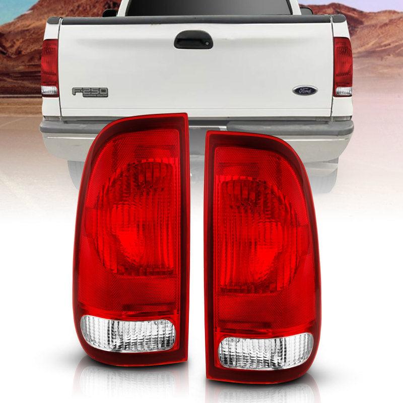 ANZO 1997-2003 Ford F-150 Taillight Red/Clear Lens (OE Replacement) - Order Your Parts - اطلب قطعك