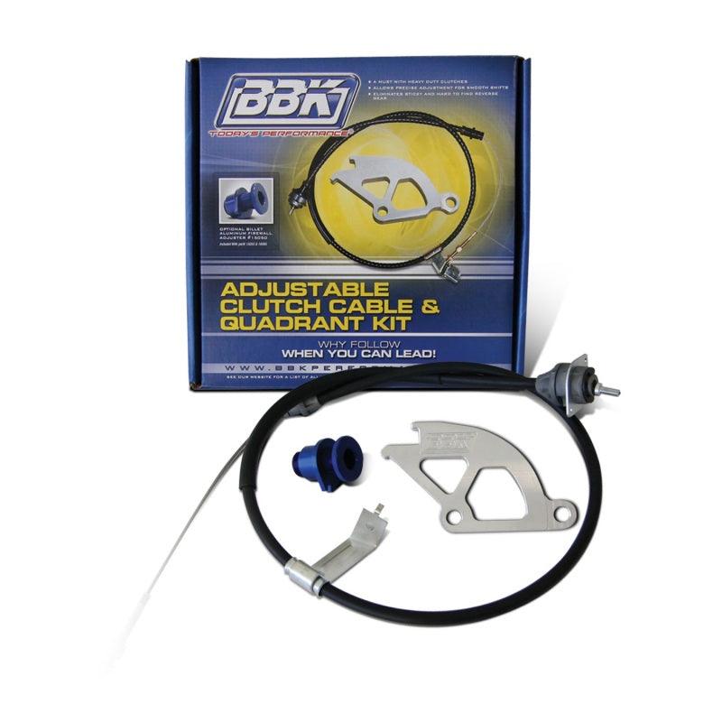 BBK 79-95 Mustang Adjustable Clutch Quadrant Cable And Firewall Adjuster Kit - Order Your Parts - اطلب قطعك