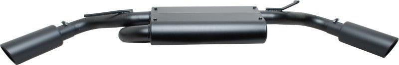 Gibson 10-11 Jeep Wrangler JK Sport 3.8L 2.5in Cat-Back Dual Extreme Exhaust - Black Elite (Ceramic) - Order Your Parts - اطلب قطعك