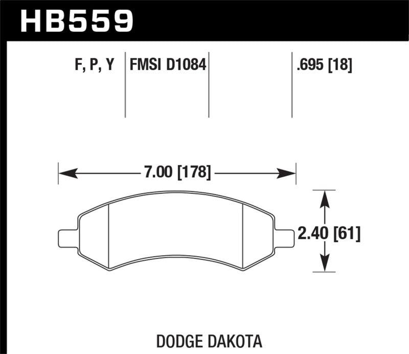 Hawk HPS Street Brake Pads - Order Your Parts - اطلب قطعك
