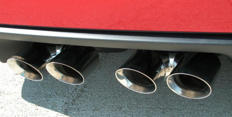 Corsa 06-13 Chevrolet Corvette C6 Z06 7.0L V8 Polished Sport Axle-Back Exhaust - Order Your Parts - اطلب قطعك