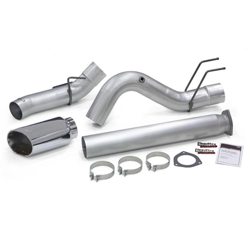 Banks Power 2017 Ford 6.7L 5in Monster Exhaust System - Single Exhaust w/ Chrome Tip - Order Your Parts - اطلب قطعك