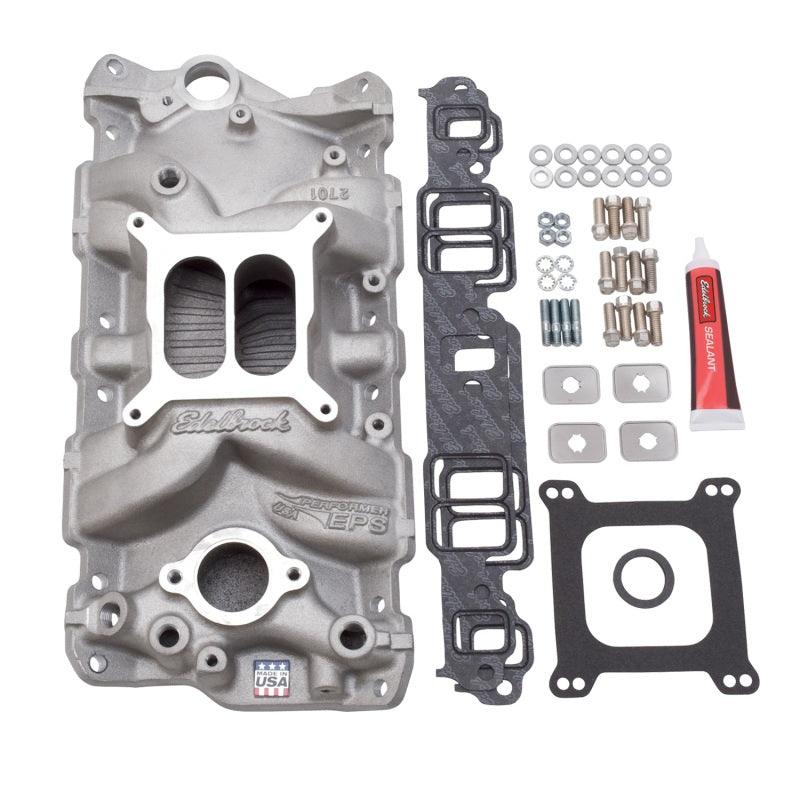 Edelbrock Manifold Installation Kit Performer Eps SBC 1957-1986 Natural Finish - Order Your Parts - اطلب قطعك