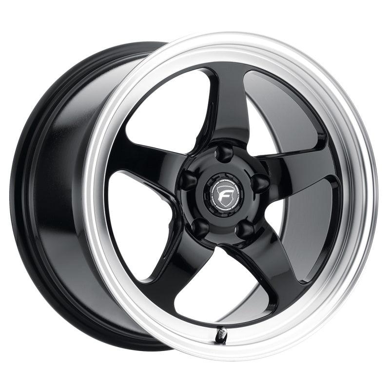 Forgestar D5 Drag 18x5.0 / 5x115 BP / ET-37 / 1.5in BS Gloss Black Wheel - Order Your Parts - اطلب قطعك