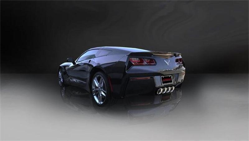Corsa 2014 Corvette C7 Coupe 6.2L V8 AT/MT 2.75in Valve-Back Dual Rear Exit Polished Xtreme Exh - Order Your Parts - اطلب قطعك