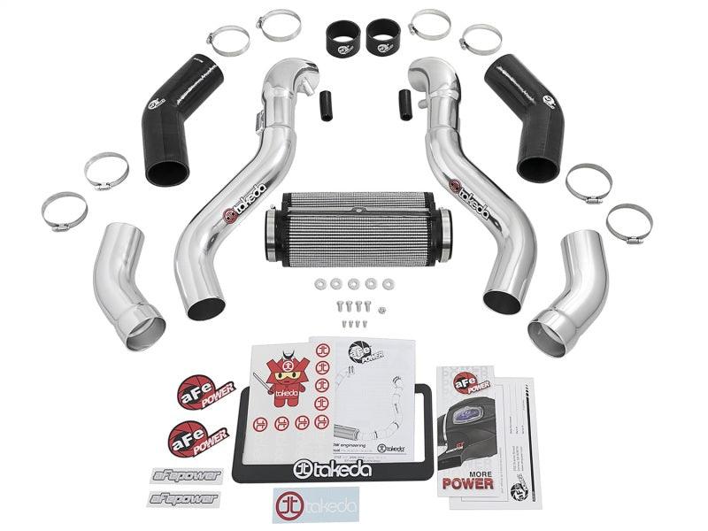aFe Takeda Intake Stage-2 Polished Pro DRY S 09-17 Nissan 370Z V6 3.7L - Order Your Parts - اطلب قطعك
