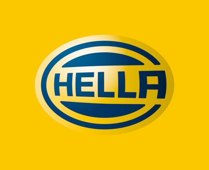 Hella Stone Shield Round Plastic Black Hella Logo Light Cover (MOQ 10)