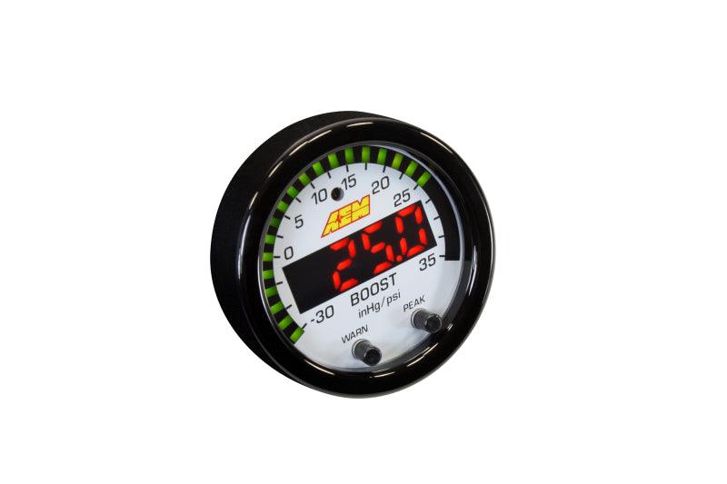 AEM X-Series Boost Pressure -30inHg 35psi Gauge - Order Your Parts - اطلب قطعك
