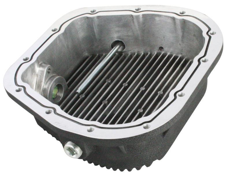 aFe Power Rear Differential Cover (Machined) 12 Bolt 9.75in 11-13 Ford F-150 EcoBoost V6 3.5L (TT) - Order Your Parts - اطلب قطعك