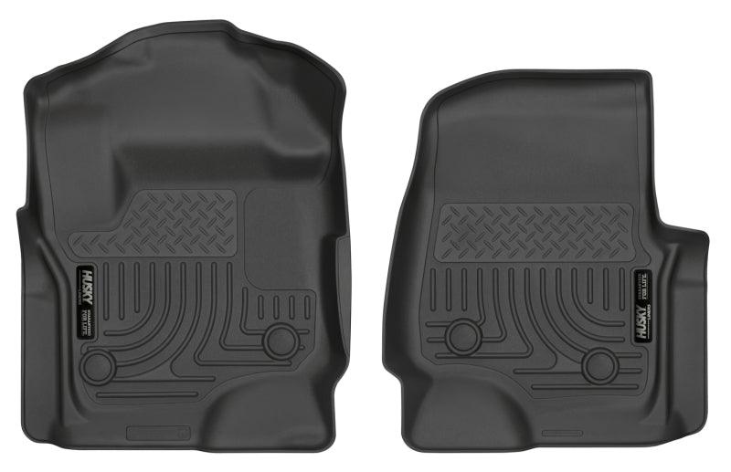 Husky Liners 17 Ford F-250 Super Duty SuperCab WeatherBeater Black Floor Liners - Order Your Parts - اطلب قطعك
