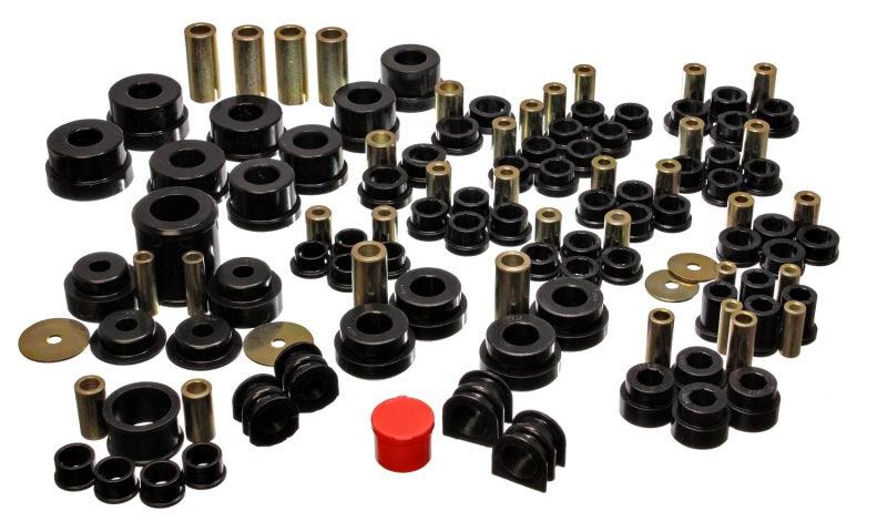 Energy Suspension 02-09 Nissan 350Z / 03-07 Infiniti G35 Coupe Black Hyper-Flex Master Bushing Set - Order Your Parts - اطلب قطعك