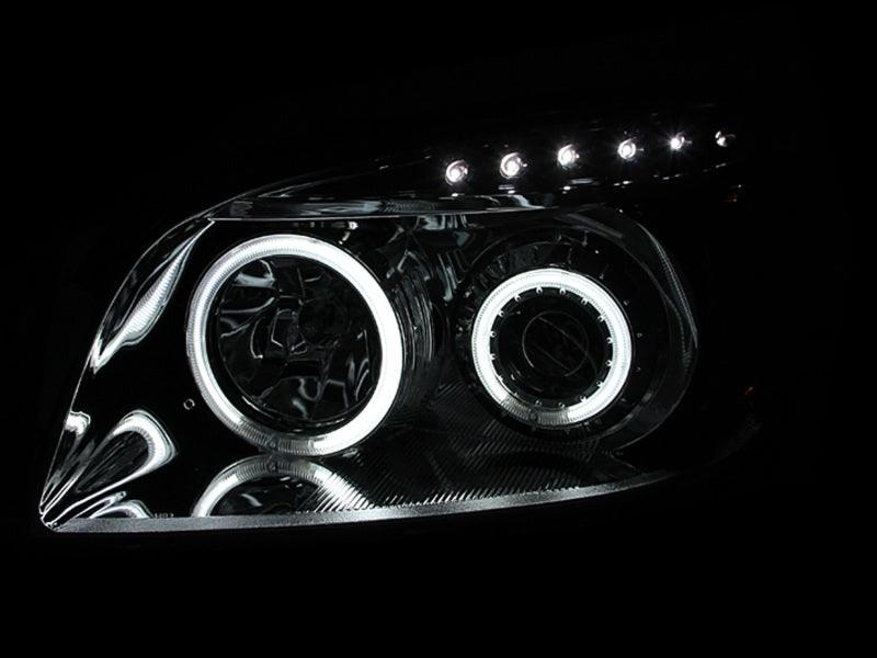 ANZO 2006-2008 Toyota Rav4 Projector Headlights w/ Halo Black - Order Your Parts - اطلب قطعك