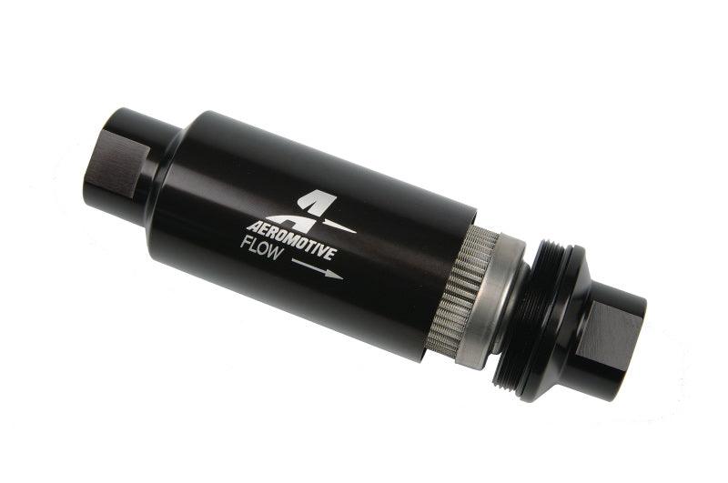 Aeromotive In-Line Filter - AN-10 - Black - 100 Micron - Order Your Parts - اطلب قطعك