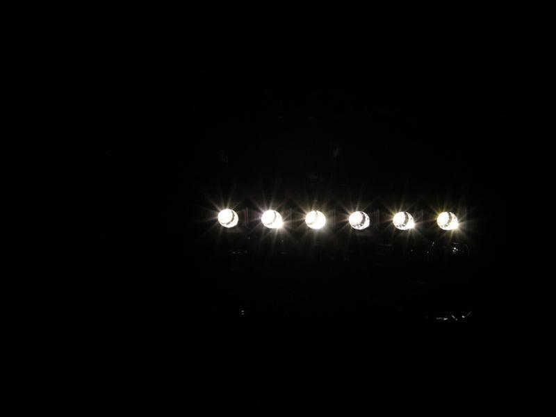 ANZO 2000-2004 Ford Excursion Crystal Headlights Black w/ LED 1pc - Order Your Parts - اطلب قطعك