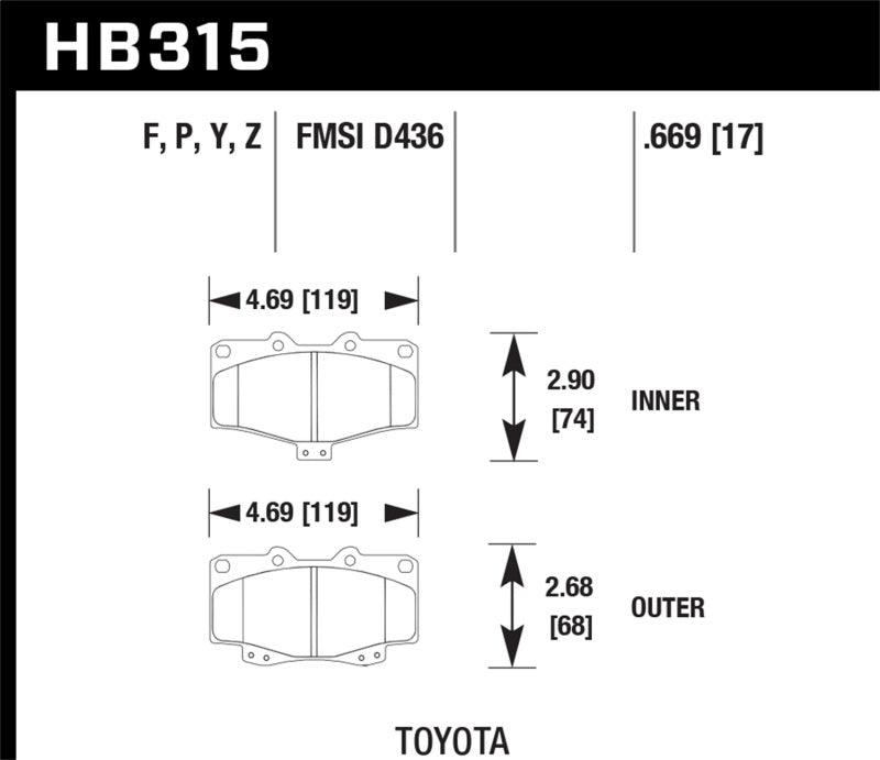 Hawk LTS Street Brake Pads - Order Your Parts - اطلب قطعك