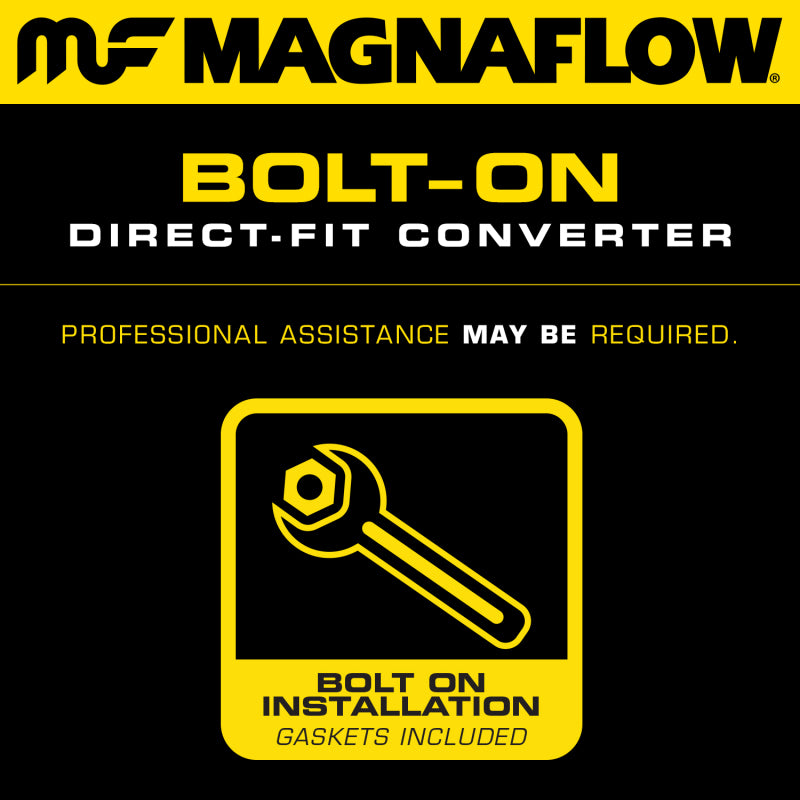 MagnaFlow Direct Fit Catalytic Converter 07-08 Escalade 6.2 Driver Side OEM