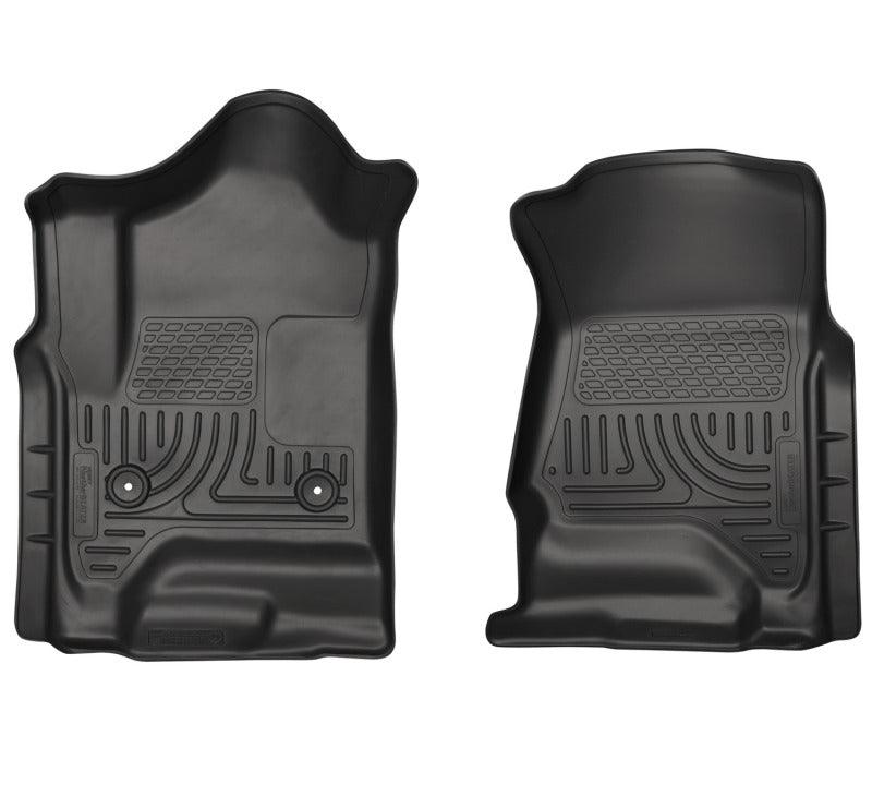 Husky Liners 14 Chevrolet Silverado 1500/GMC Sierra 1500 WeatherBeater Black Front Floor Liners - Order Your Parts - اطلب قطعك