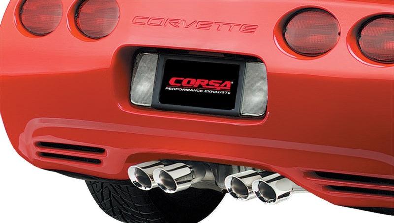 Corsa 97-04 Chevrolet Corvette C5 Z06 5.7L V8 Polished Xtreme Axle-Back Exhaust - Order Your Parts - اطلب قطعك